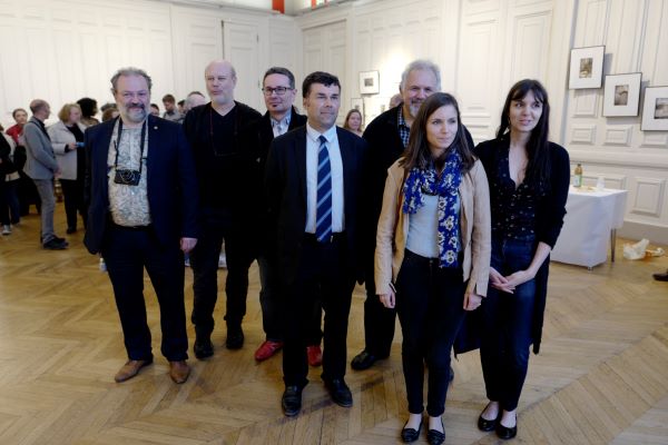 les juges au vernissage 45è SNI 