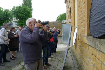 essais dans la cour 