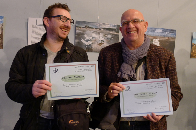 Fabien Y JM Vesseron diplôme série St Nazaire