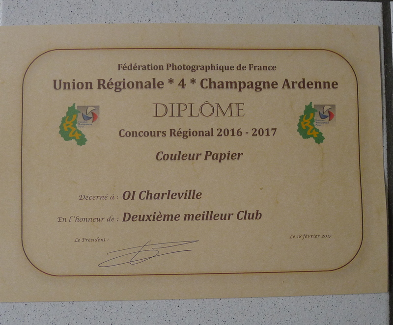 diplôme club régional 2017